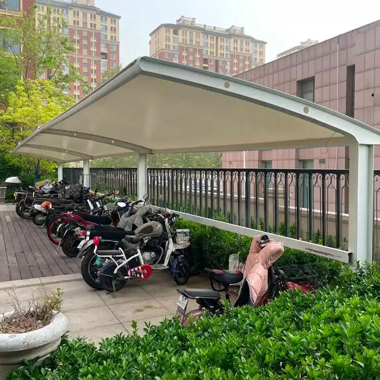 阳朔县膜结构电动车棚